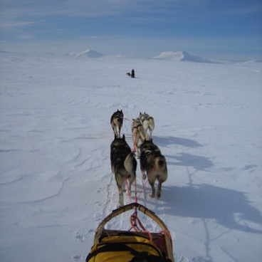 Direction le pôle nord